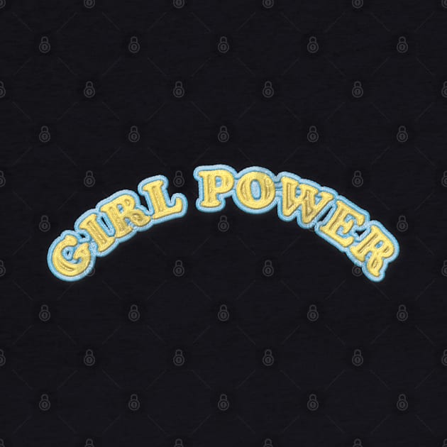 GIRL POWER - Embroidery Design by YoshFridays